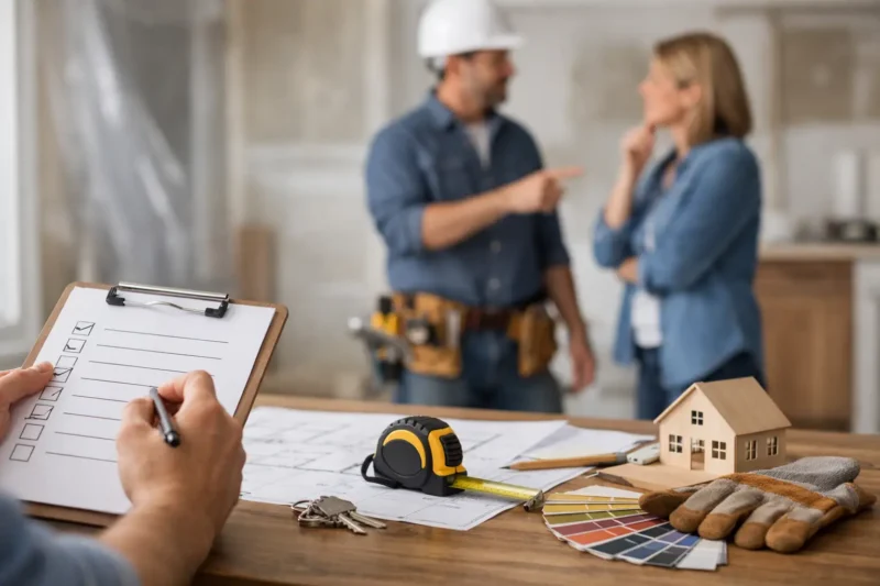 Remodeling Contractor Checklist for Homeowners