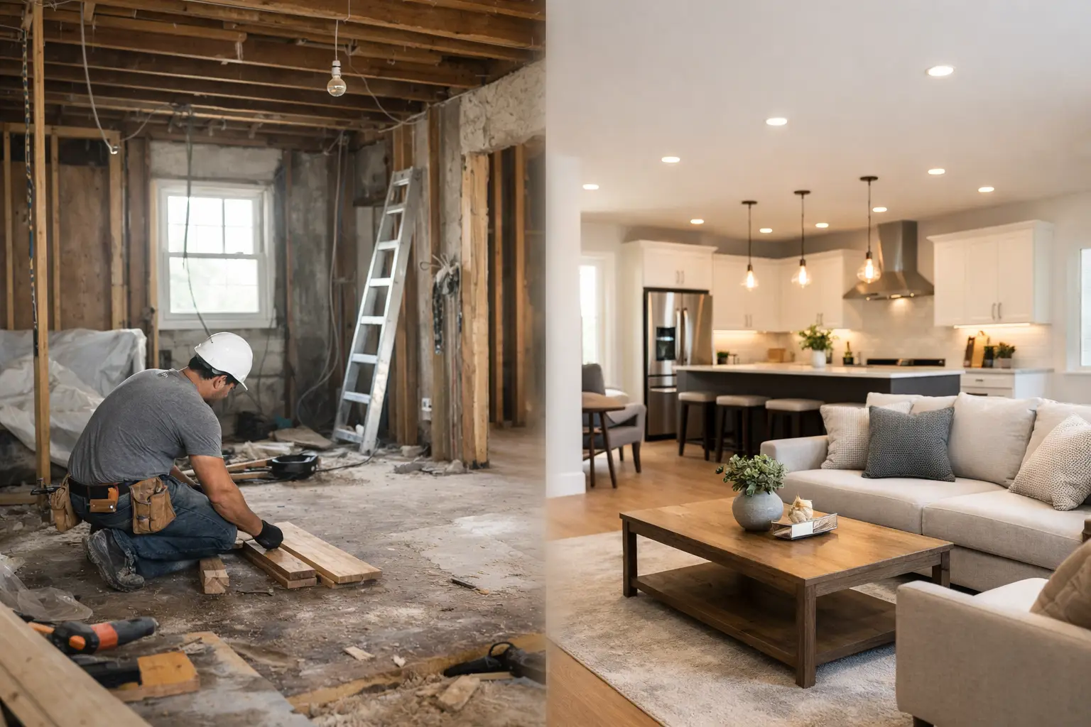 Before and After Home Remodel: What Changes Most